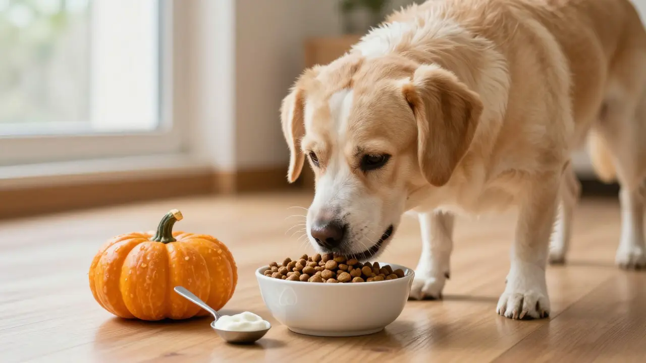 Что можно давать собаке вместе с сухим кормом: безопасные добавки и что строго запрещено