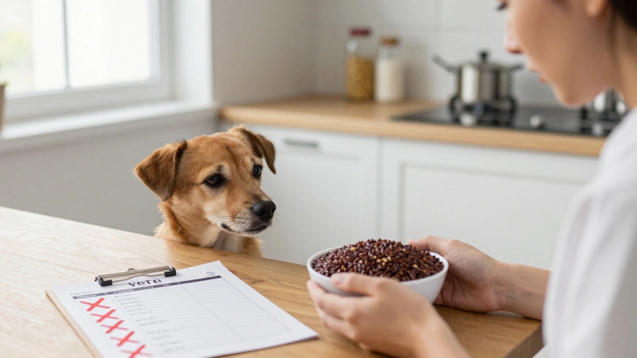 Какой крупой нельзя кормить собак: список запрещённых злаков и почему